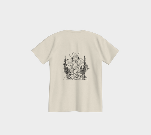 Premium T-Short: Every step up is a story down the trail