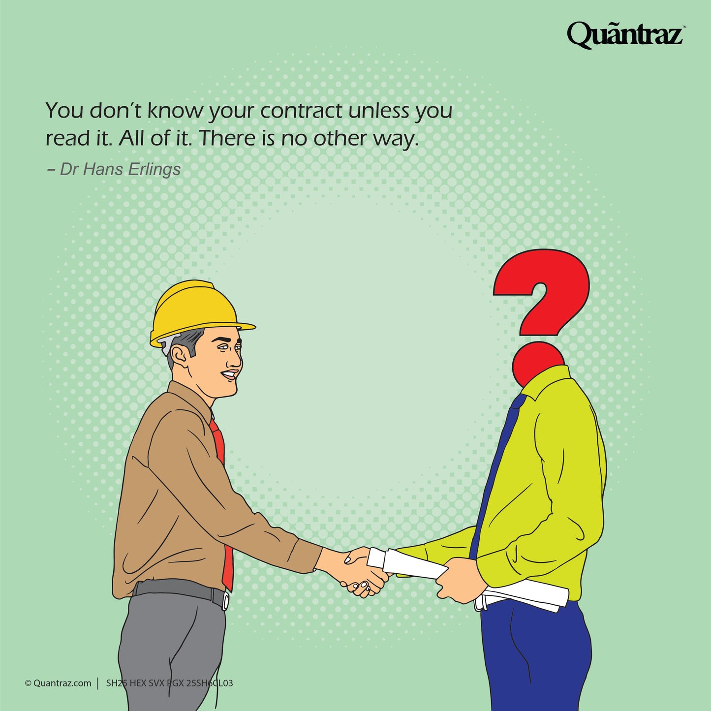 You don't know your contract...