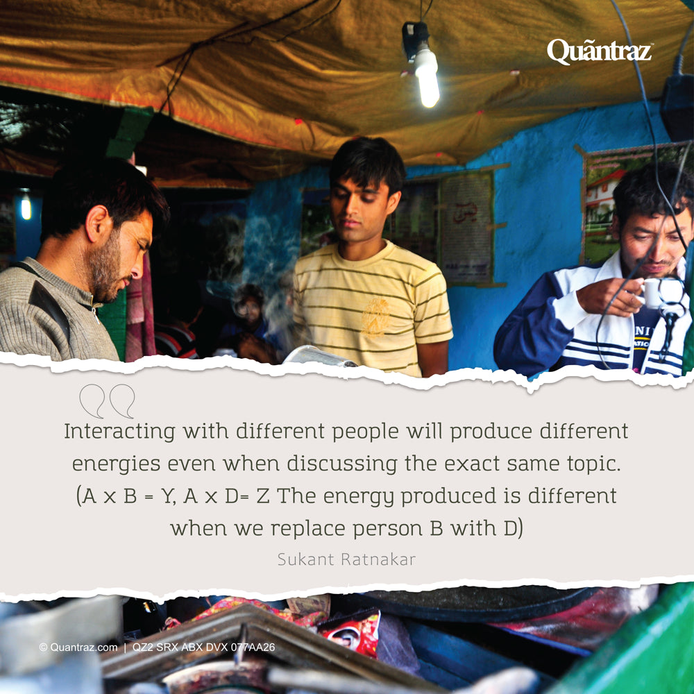 Interacting with different