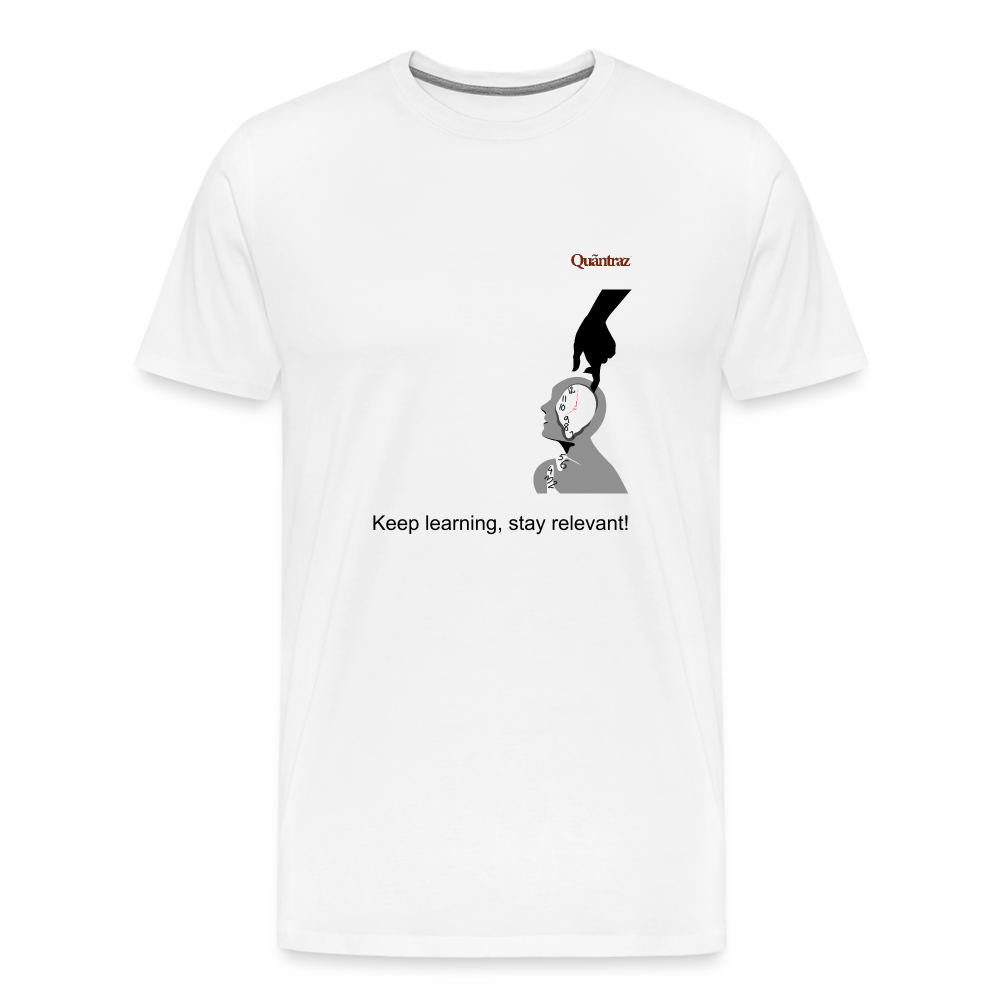 QW0004 Keep learning, stay relevant! - white