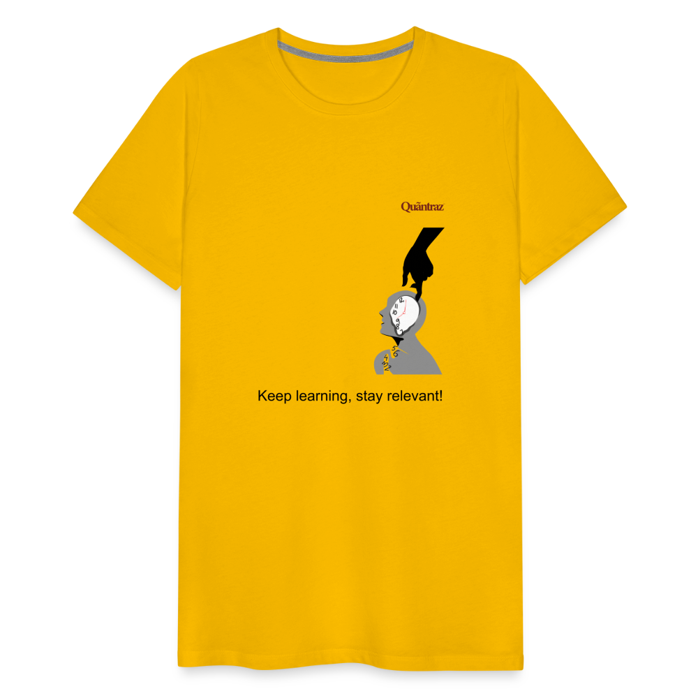 QW0004 Keep learning, stay relevant! - sun yellow