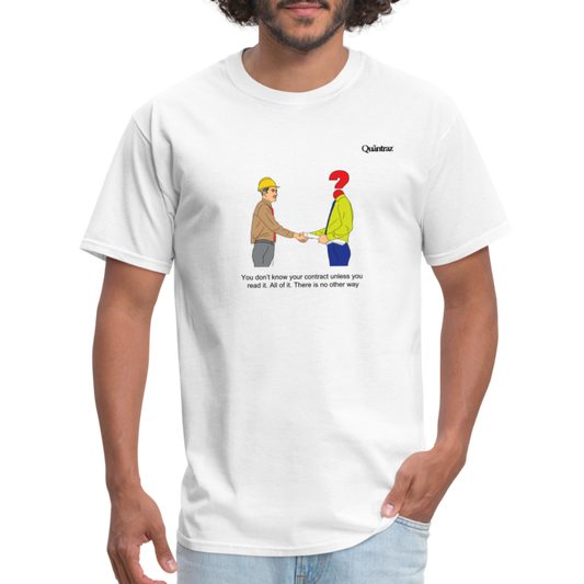 You don’t know your contract unless you read it. All of it. There is no other way - white