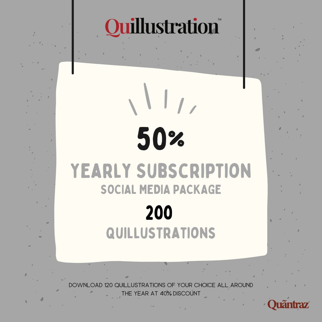 Quillustration Subscriptions: Social Media Package