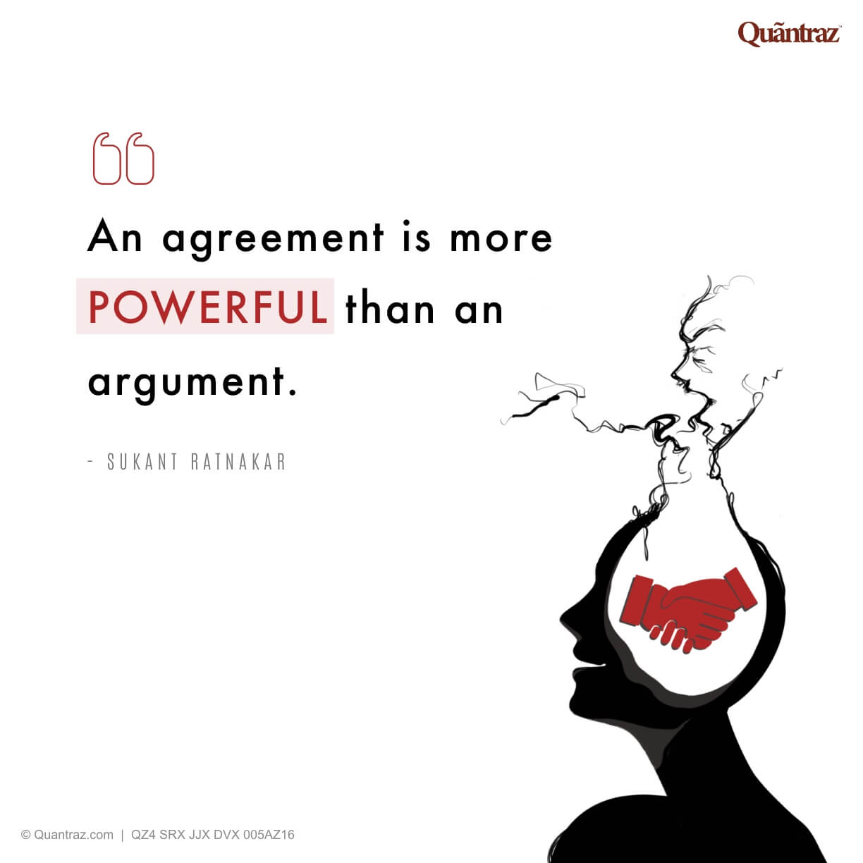 An agreement is