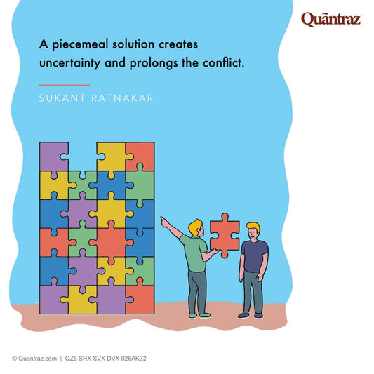 A piecemeal solution