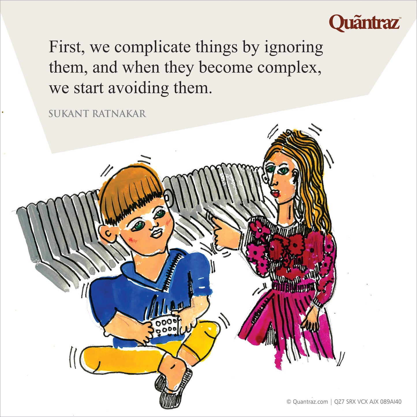 First, we complicate