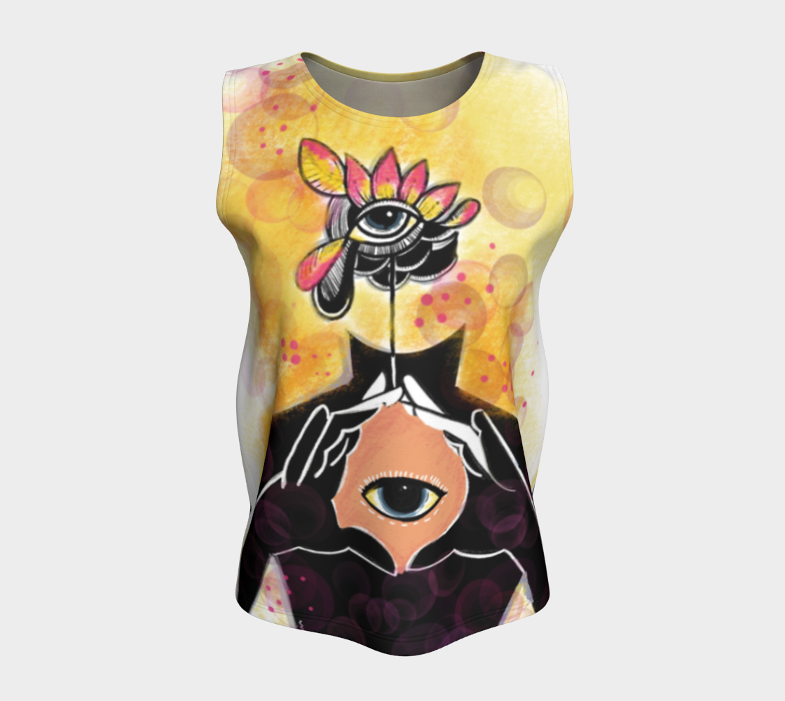 OmniMeta Intent Setting Loose Tank Top