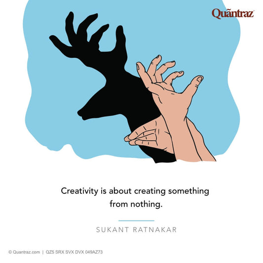 Creativity is about