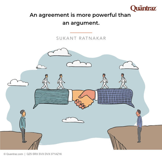 An agreement is