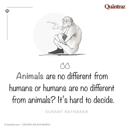 Animals are no