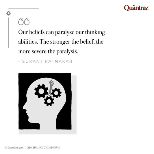 Our beliefs can